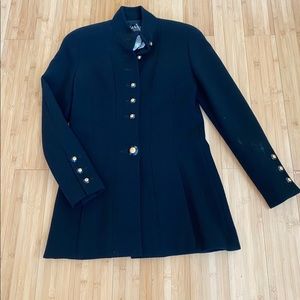 CHANEL Vintage Black Custom Jacket 93A